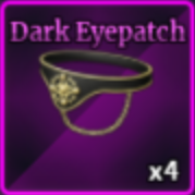 Dark Eyepatch cosmetic from Sailor Piece Roblox experience.
