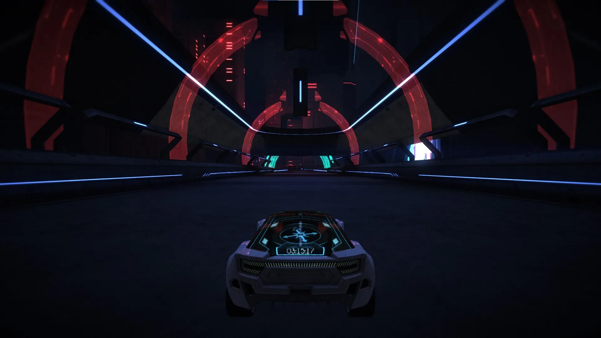 Gameplay screenshot from Distance