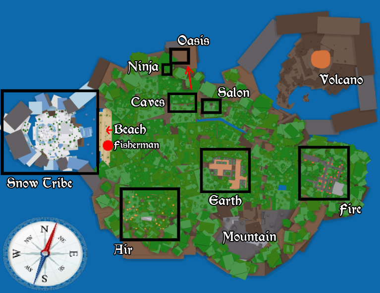 elementalism map and location guide