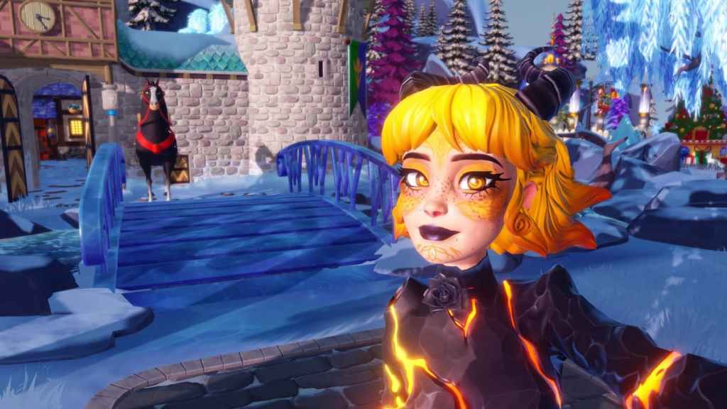 bridge in frosted heights in disney dreamlight valley