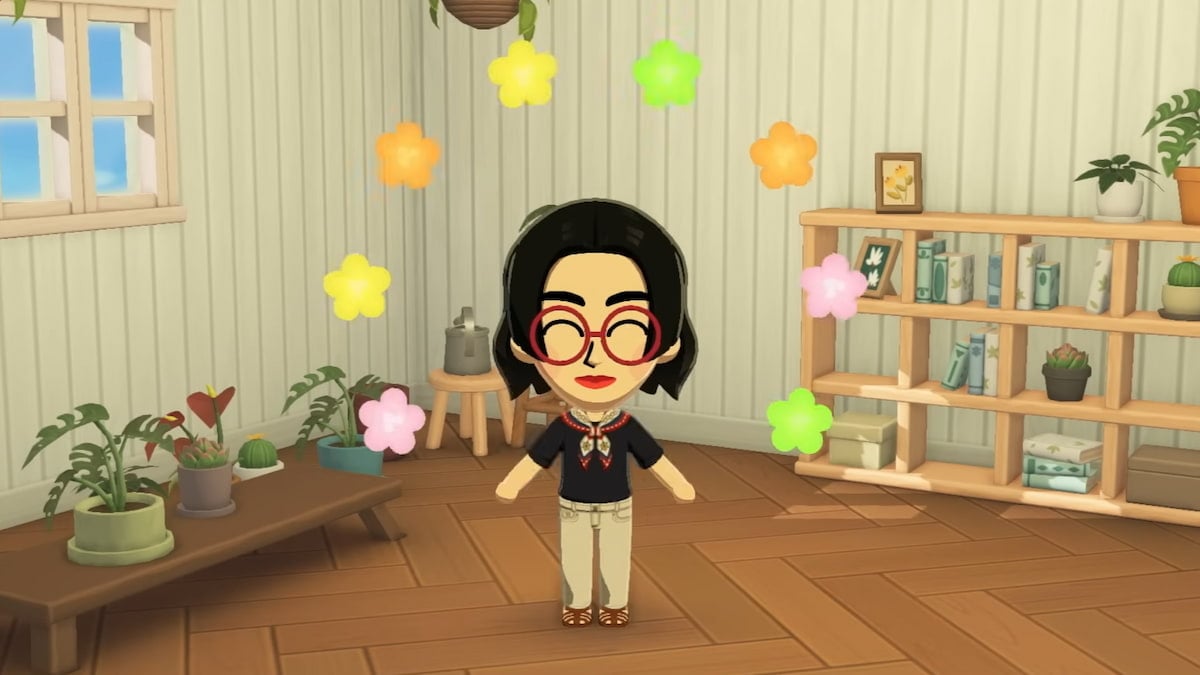 A happy mii granting warm fuzzies in tomodachi life living the dream