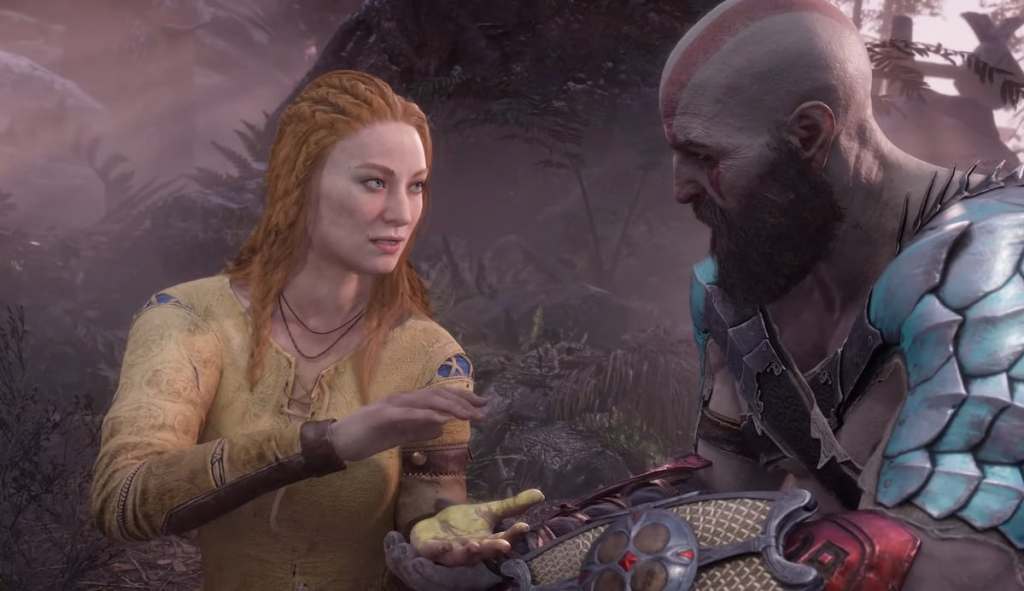 God of War Ragnarok Kratos and Faye