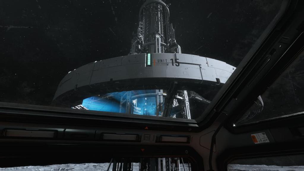 The Cradle base on the Moon in Pragmata.