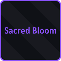 Sacred Bloom Aura from Sailor Piece Roblox experience.