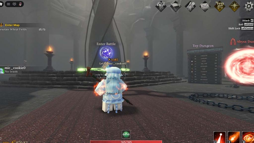 Screenshot Cursed Blade Codes