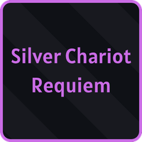 Silver Chariot Requiem Stand from Bizarre Lineage Roblox experience.