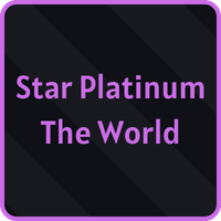 Star Platinum The World Stand from Bizarre Lineage Roblox experience.