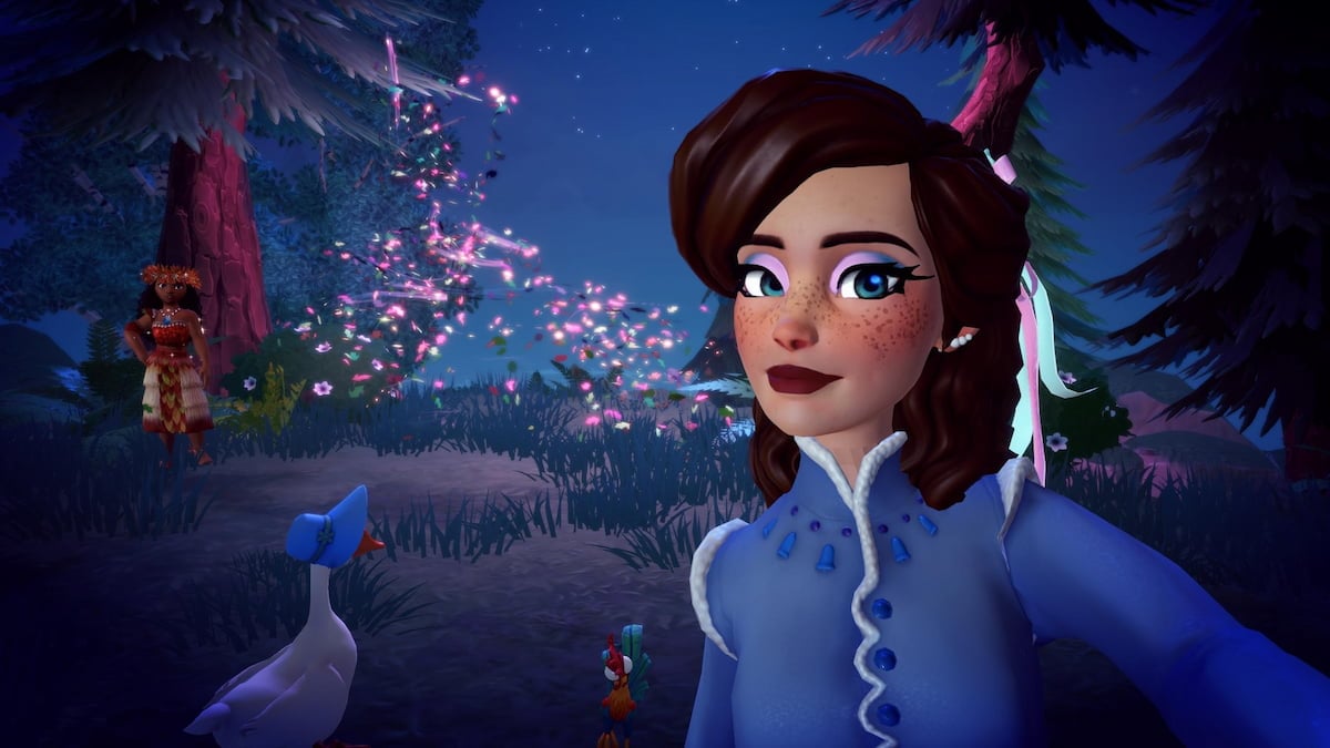 Swirling wind in disney dreamlight valley