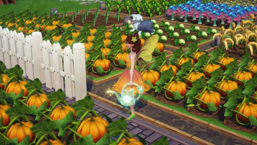 Using a growth elixir in disney dreamlight valley