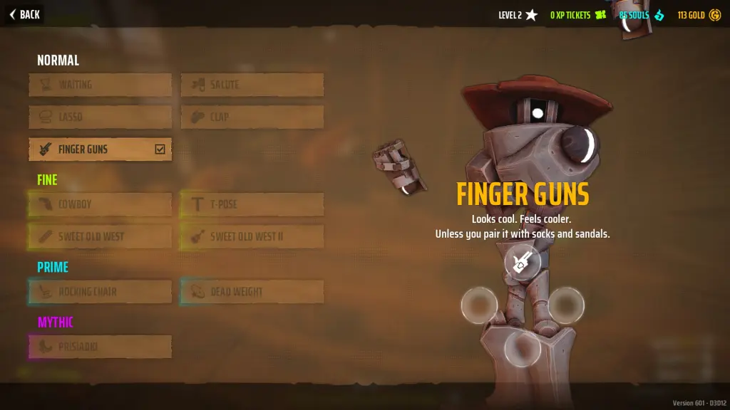 All Emotes in Far Far West