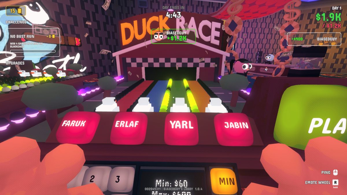 Duck Race in Gamble with your Friends