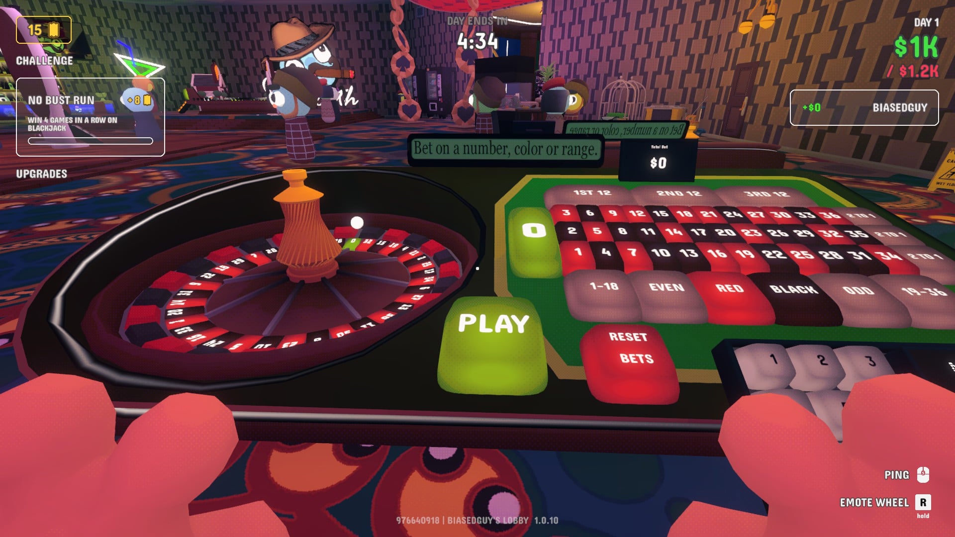 Roulette machines in Gamble with your Friends