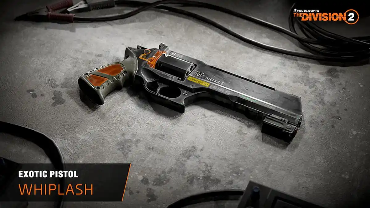 Whiplash exotic in The Division 2