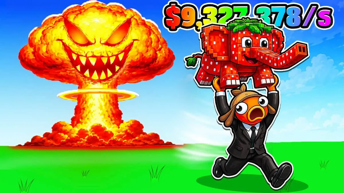 BOMB FOR BRAINROTS Fortnite promo art.