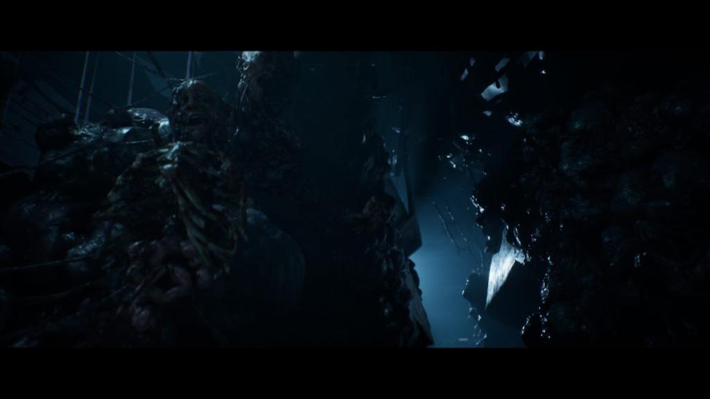 The Growth all over the Cassiopeia where humanoid corpses emerge from the mass