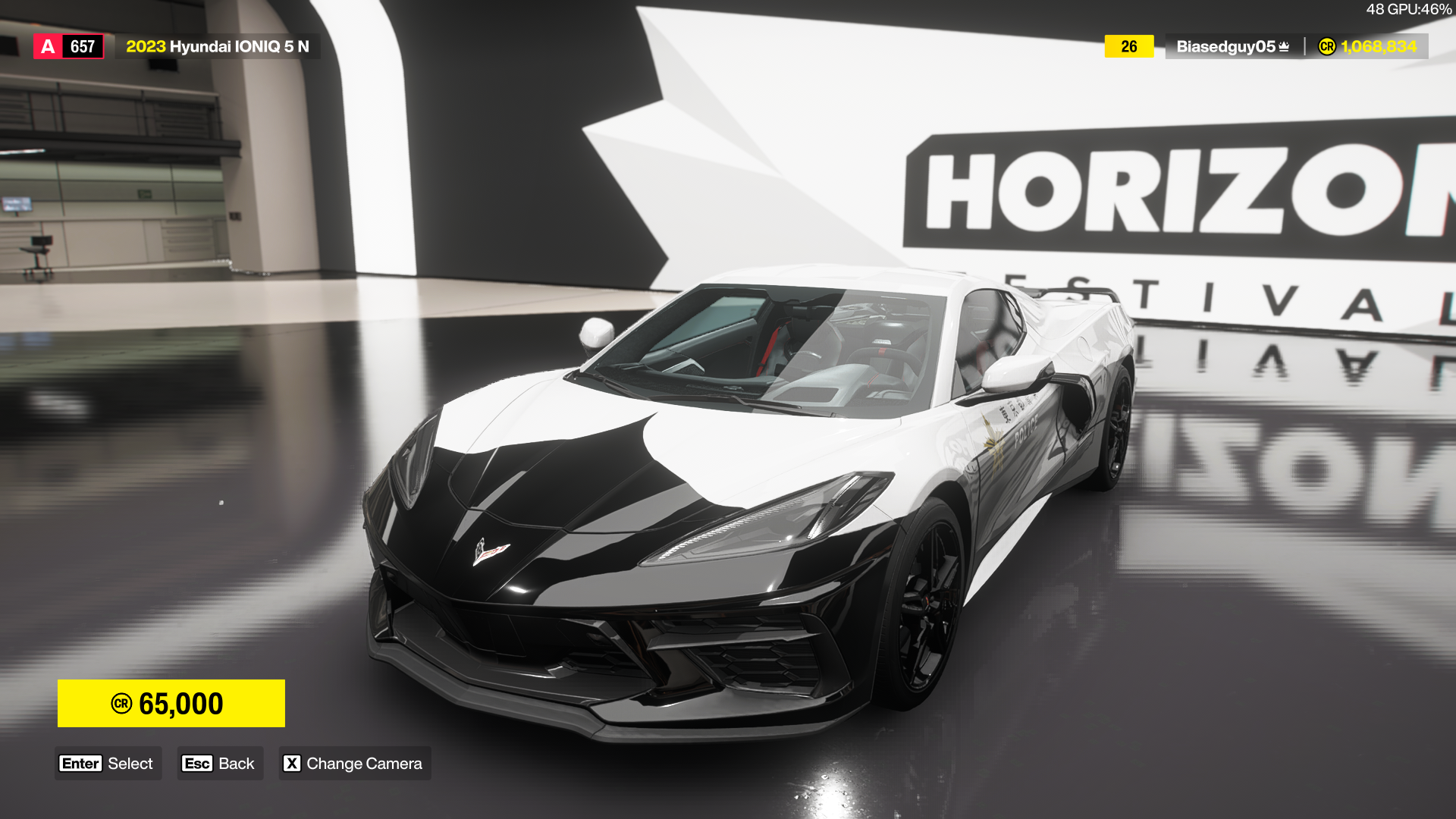 Corvette C8 in Forza Horizon 6