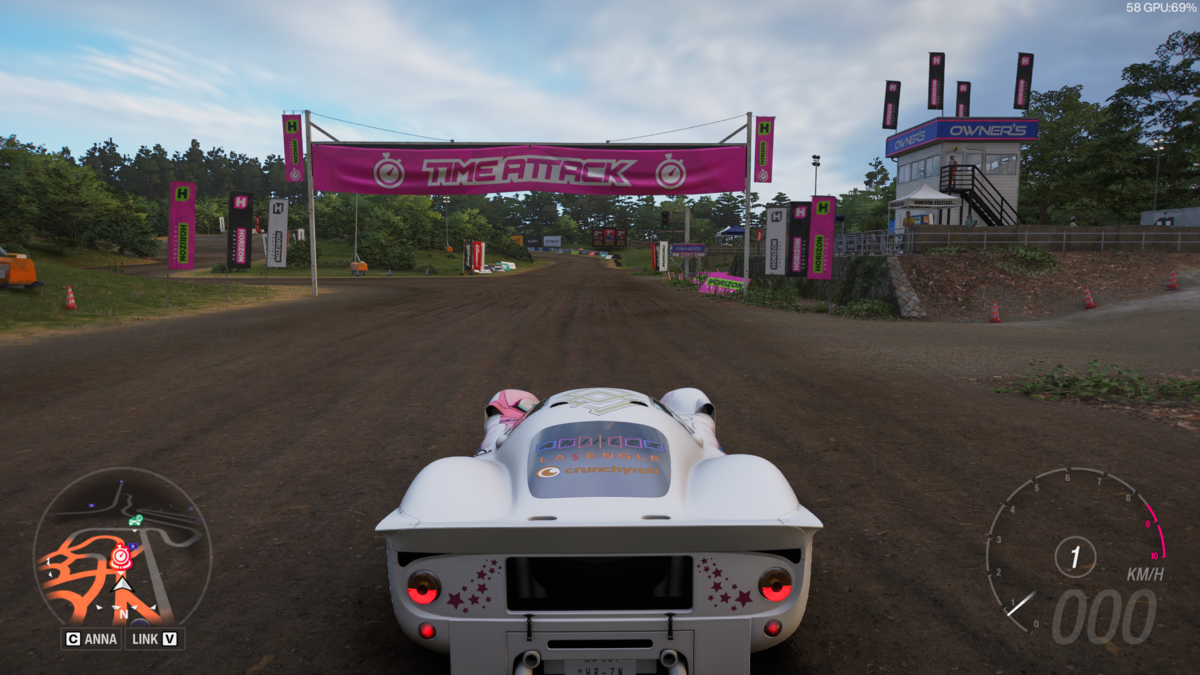 Time Attack in Forza Horizon 6