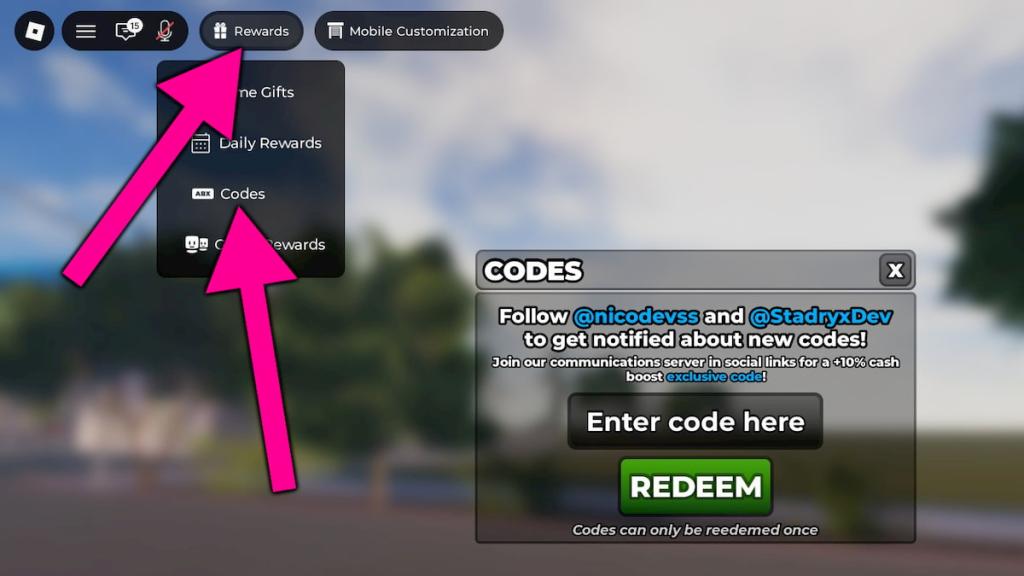 How to redeem Wheelie District codes