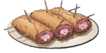 Rolls of meat in LumenTale, this is the Involtini recipe