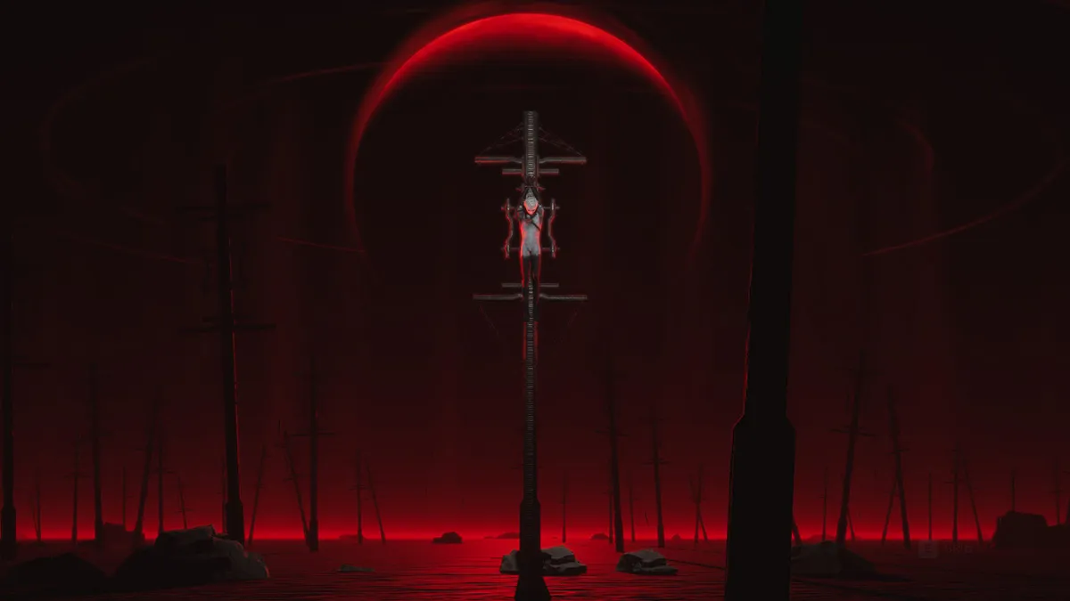 Someone is crucified in Luna Abyss