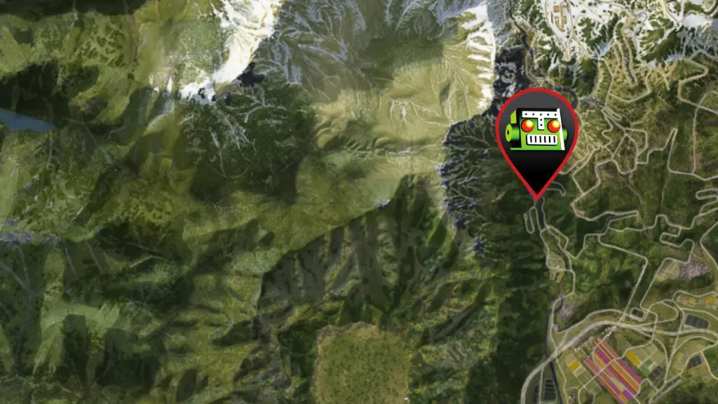 Mitsubishi Lancer Evo location