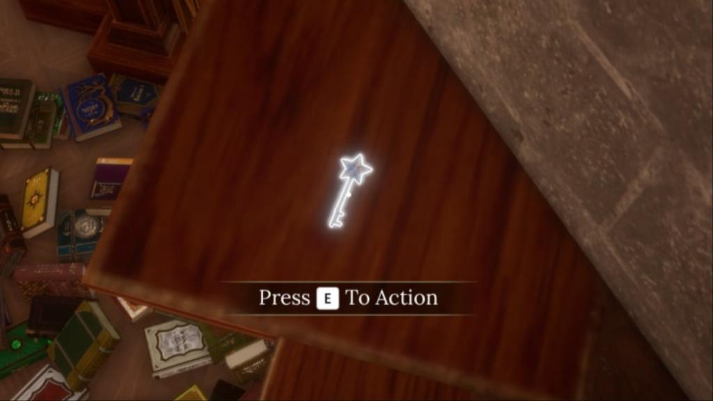 Blue key location
