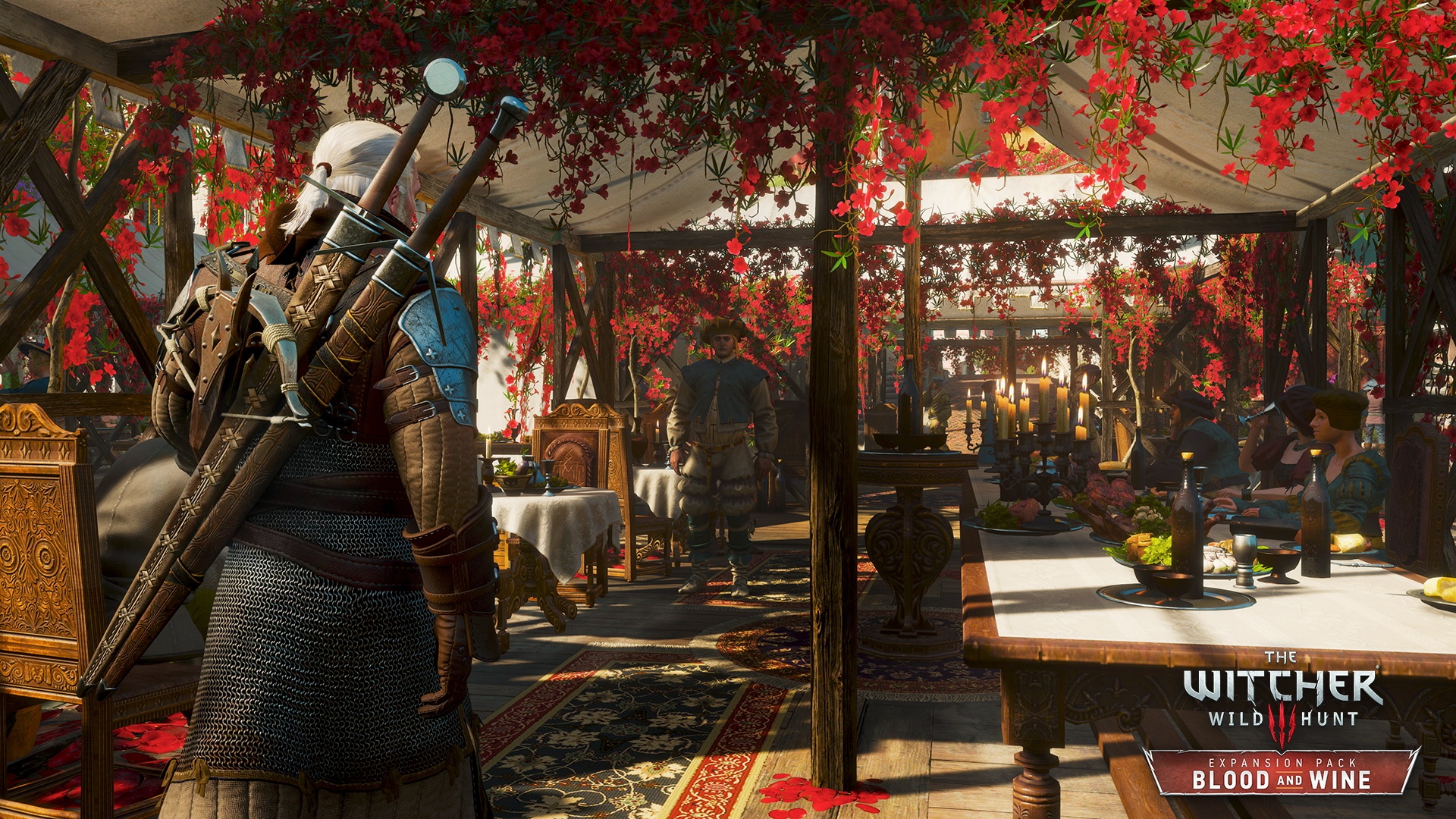 Geralt in the Witcher 3 Blood and Wine DLC