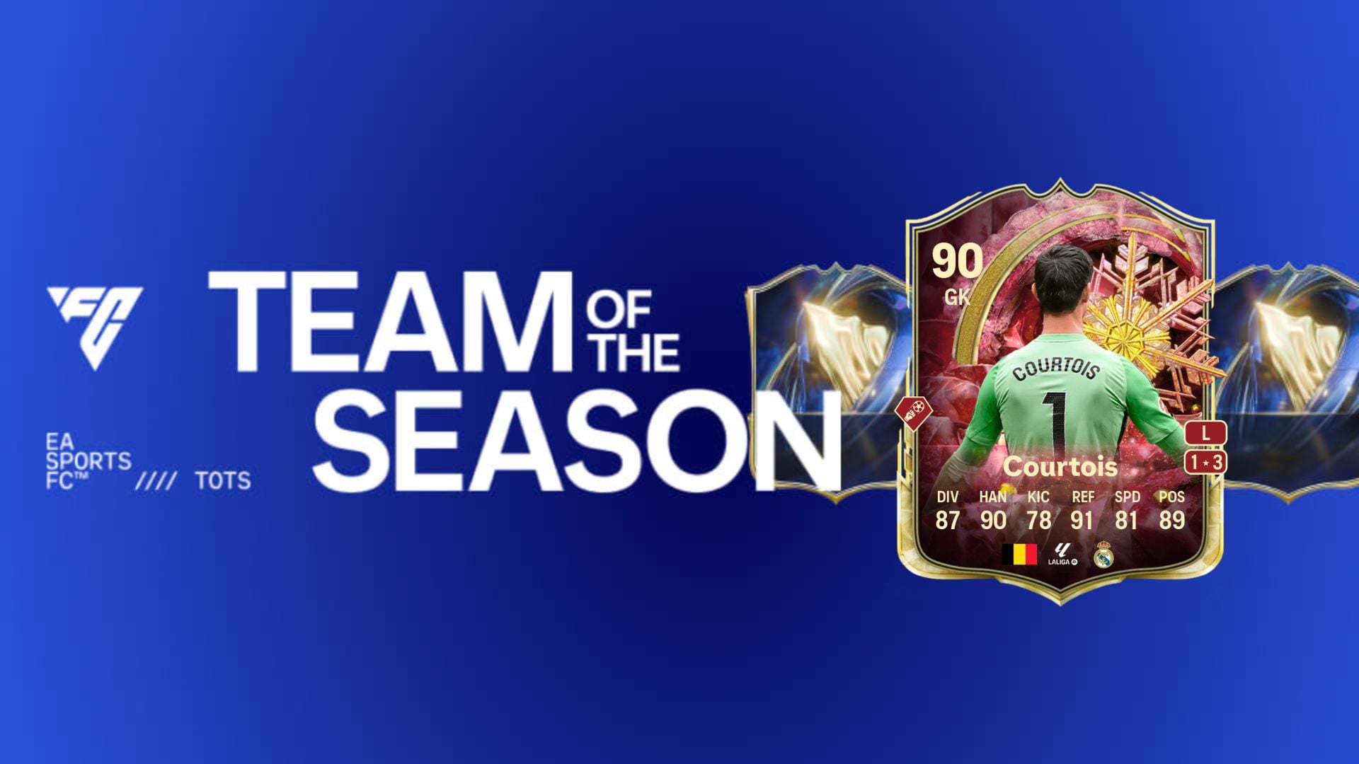 Courtois Winter Wildcards item in FC 26