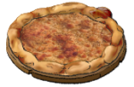A round cheese Pizza from LumenTale. 
