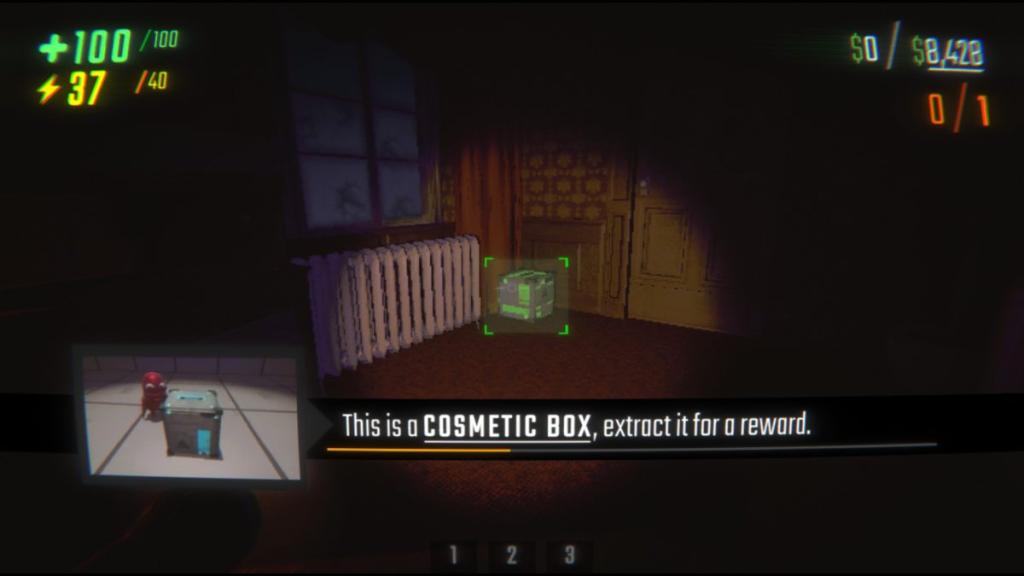 A green common cosmetic box in headman manor
