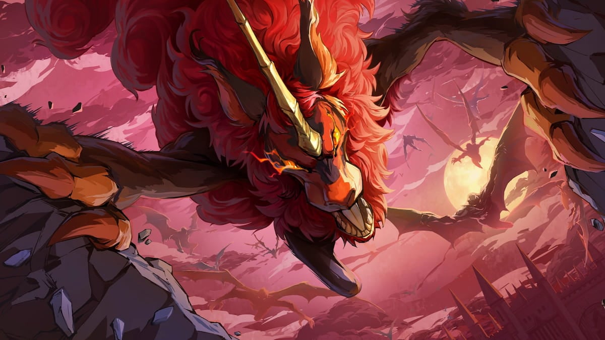 Ratatoskr boss leaping down from sky in marvel rivals