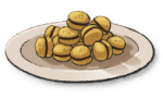 A white plate full of mini chocolate cookie sandwiches