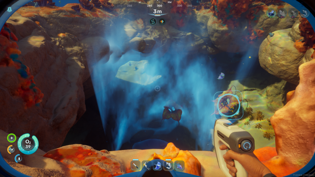 Second Flashlight fragment cave location in Subnautica 2