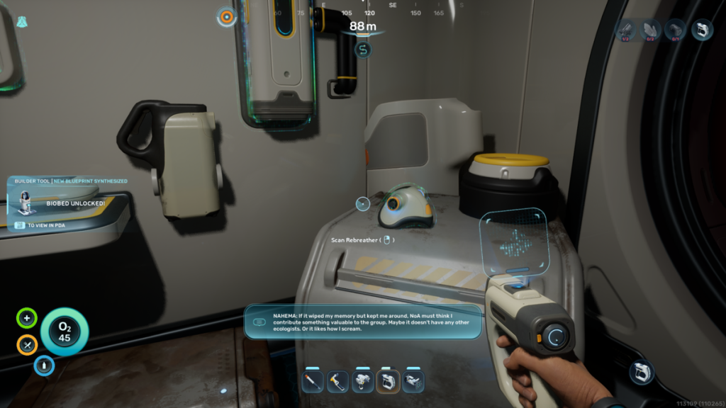 Rebreather in Subnautica 2