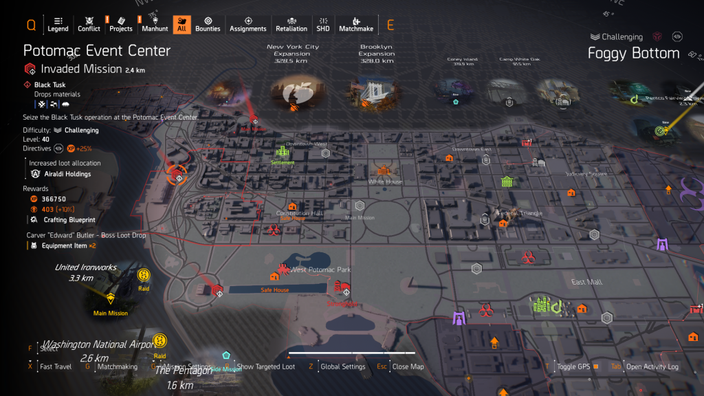 Black Tusk Retaliation event in The Division 2