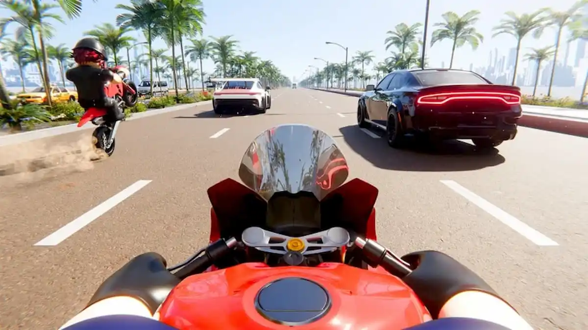 Wheelie District promo art.