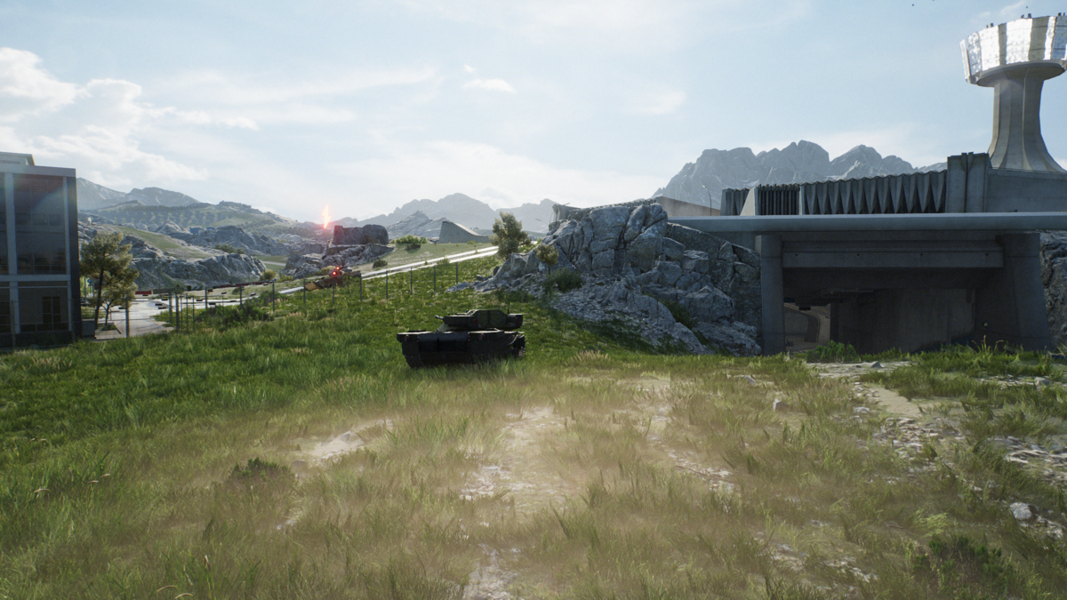 Using a tank in World of Tanks: HEAT