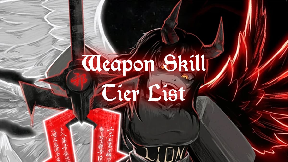cursed blade weapon skill tier list and guide