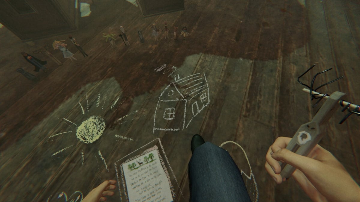 Holding deer in first doll puzzle in phasmophobia