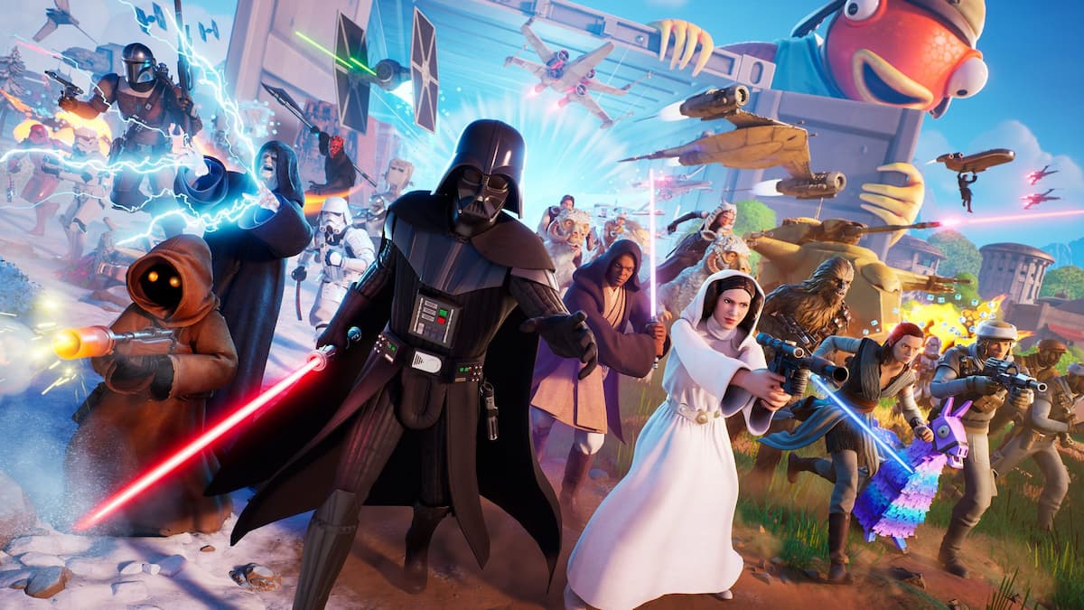 Star Wars characters in Fortnite