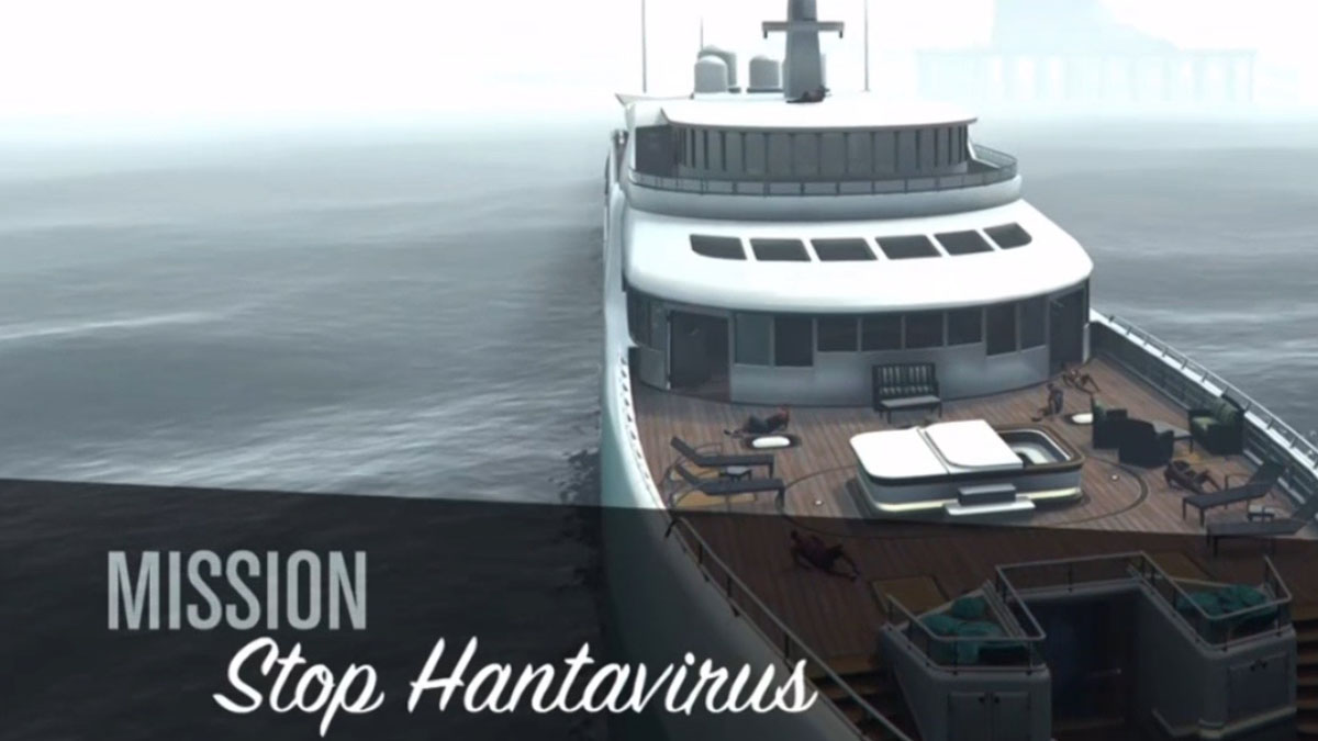 The hantavirus cruise mission from GTA Online