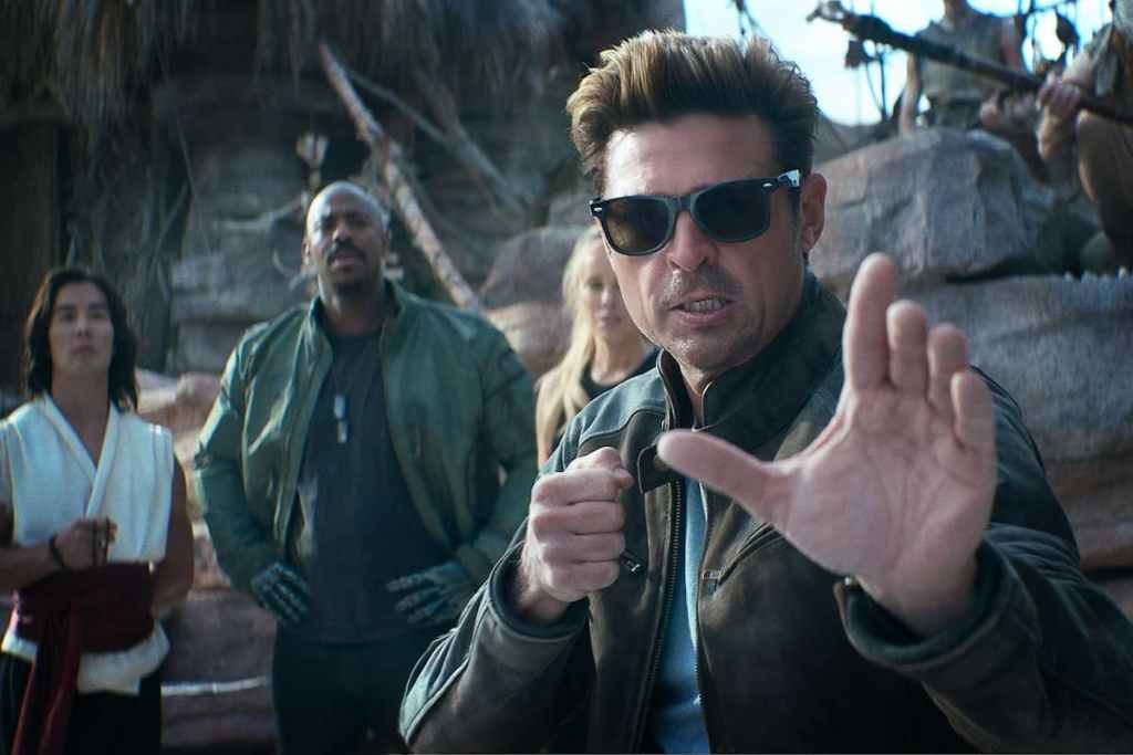 Karl Urban as Johnny Cage in Mortal Kombat II