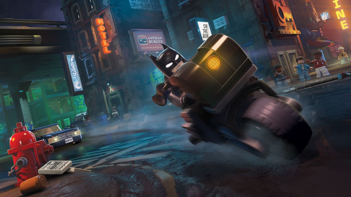 Lego Batman motorcycle