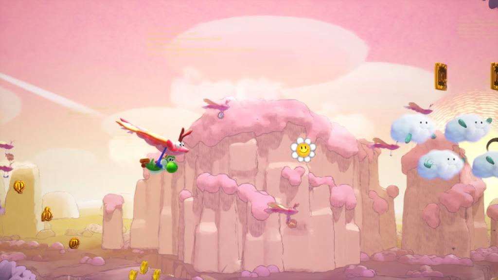 Yoshi gliding