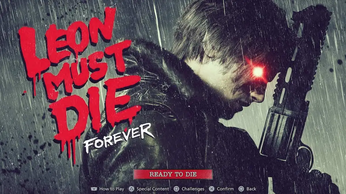 RE9 Leon Must Die Forever mode
