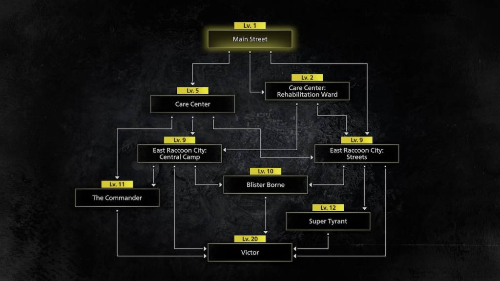 Leon Must Die Forever map