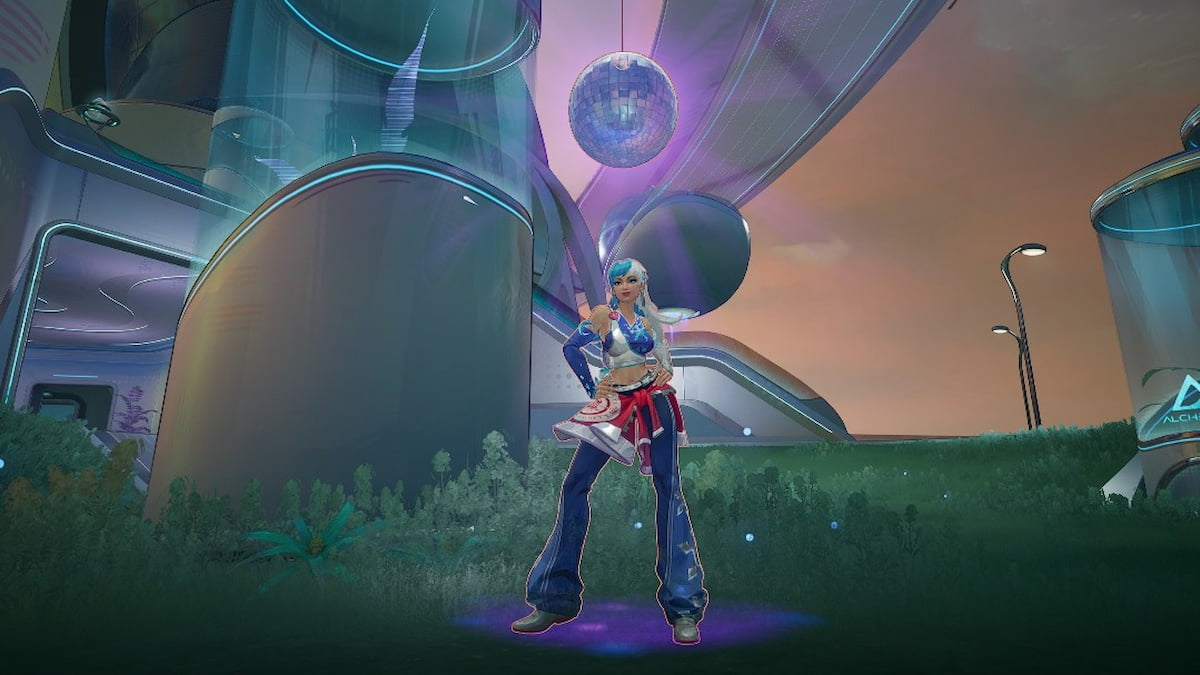 Luna Snow dancing at alchemax headquarters in marvel rivals