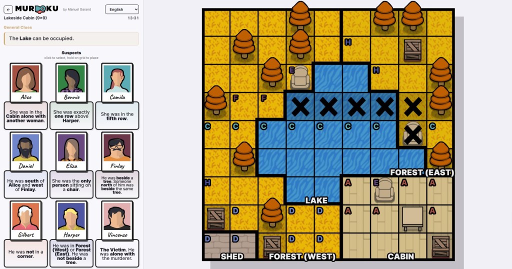 This murder mystery sudoku might be my new puzzle game obsession