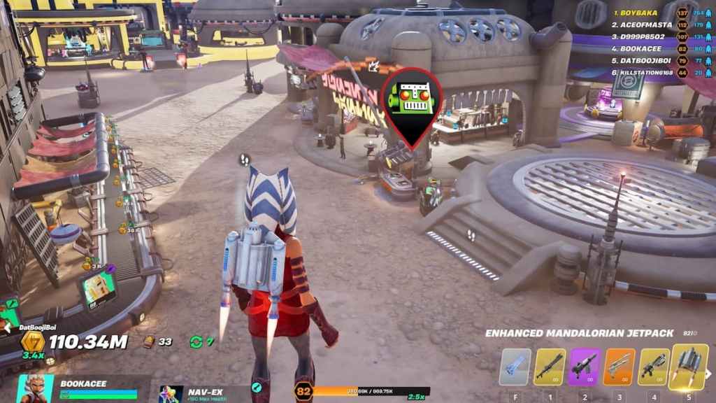 Sell blueprint booth marked in fortnite droid tycoon