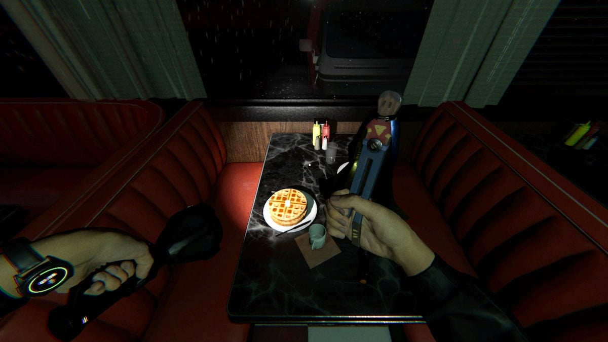 Holding doll in diner phasmophobia alan wake event